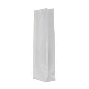 Torebka klockowa (folia/papier) - biała 50g - 100szt