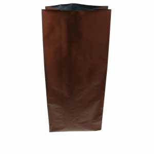 Torebki brązowe gusset + wentyl 1kg - opakowanie 100szt