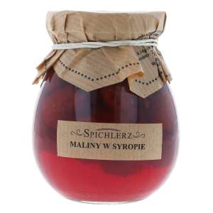 Maliny w syropie 280g - Spichlerz